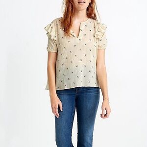 Madewell Embroidered Gazebo Top